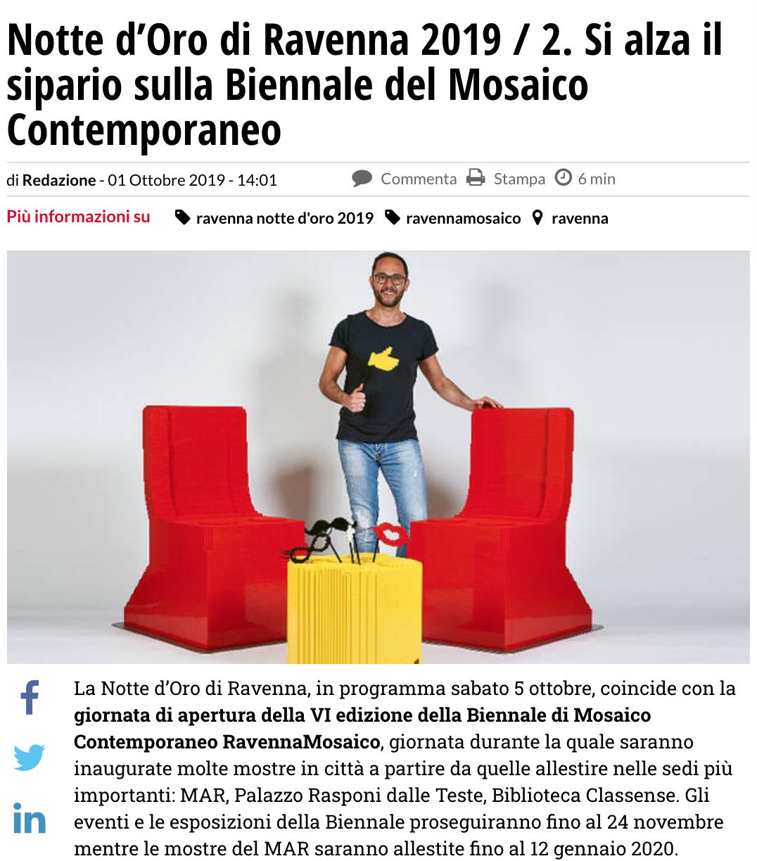 I cartoni per i mosaici di Dora Markus su Ravennanotizie.it | Pallavicini22 spazio espositivo Ravenna