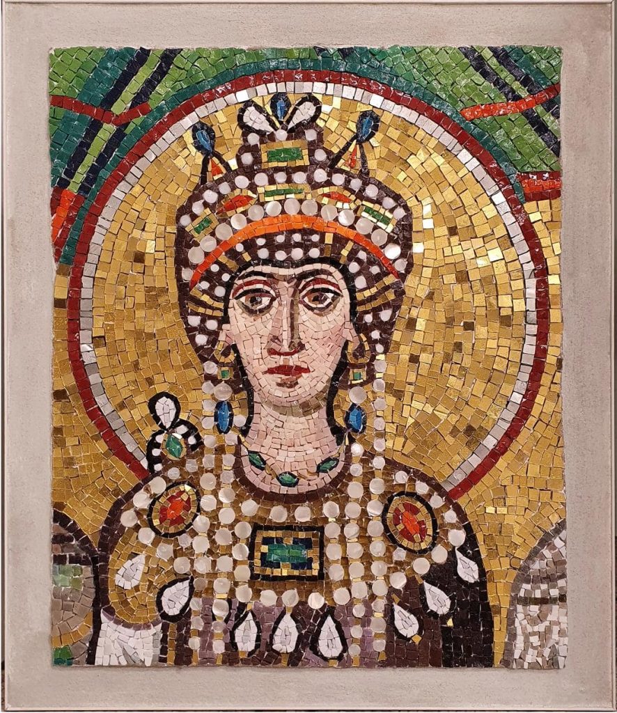 Teodora Riproduzione San Vitale cm 48 x 62